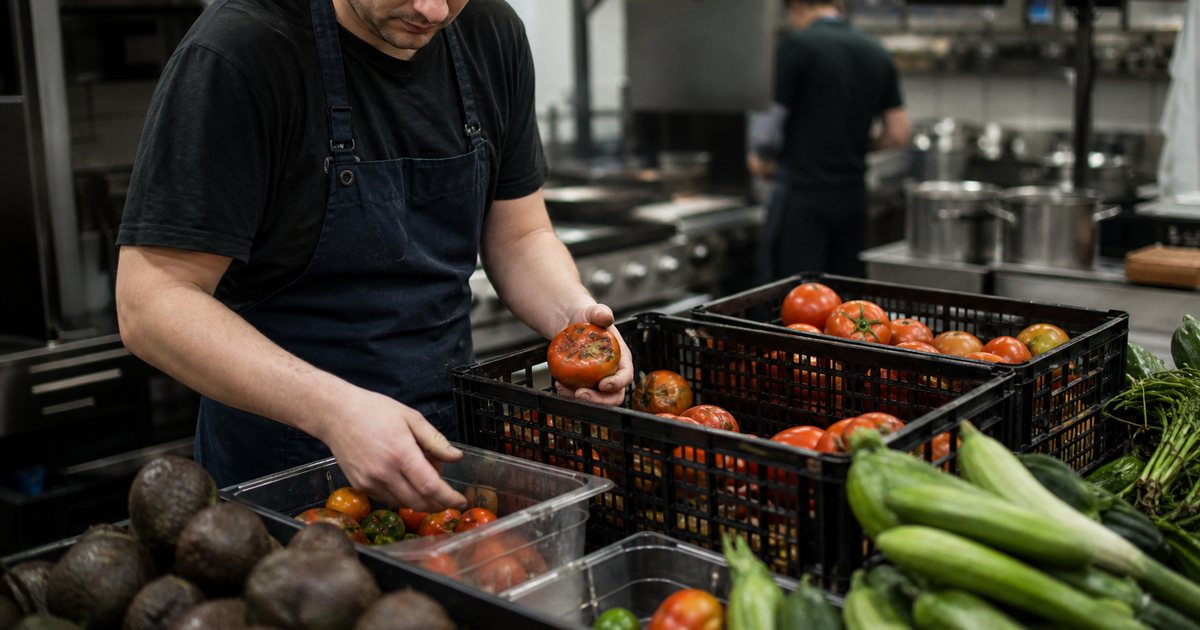 How can better inventory control cut food waste without risking stockouts?