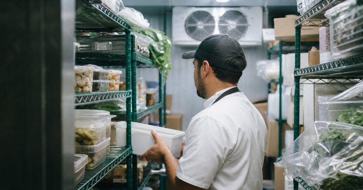 Why does the cash tied up in inventory matter as much as food cost?
